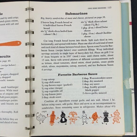 Betty Crocker Outdoor Cook Book Hardcover First Edition Second Printing Vtg 1961 - Picture 10 of 12
